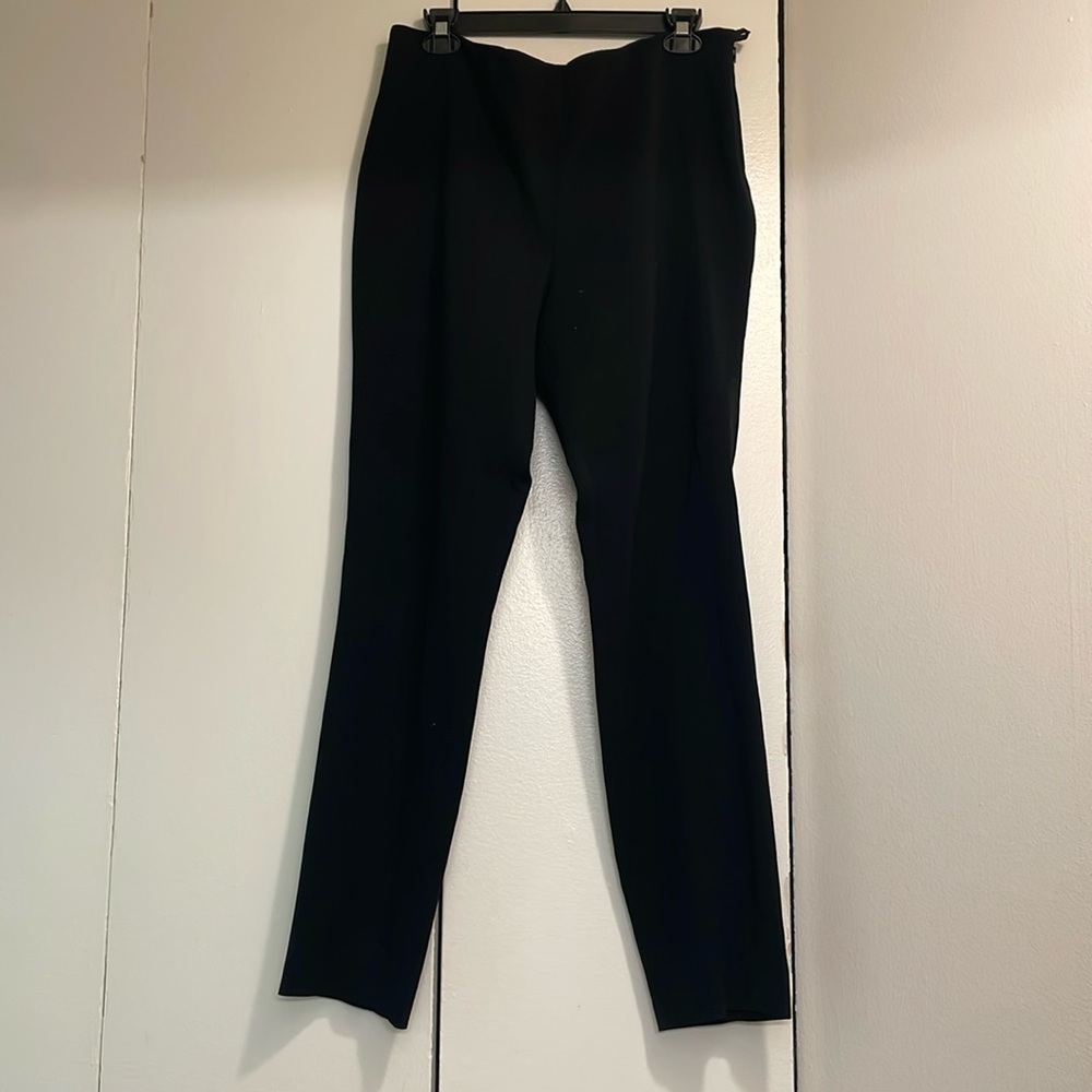 Akris Black Straight Leg Trouser